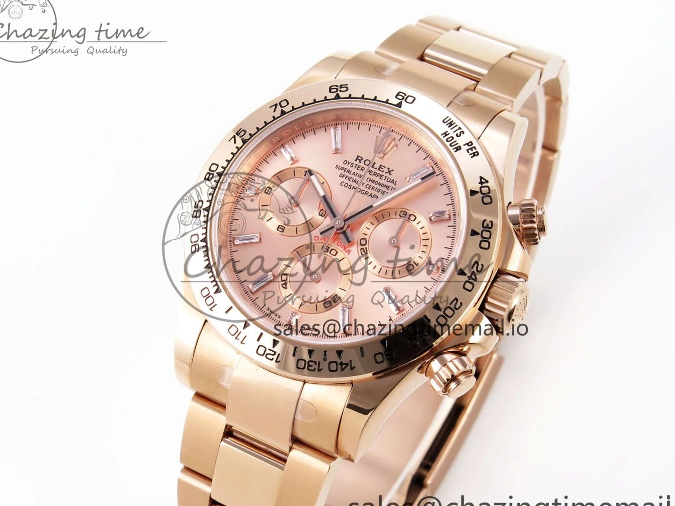 MiroTime 0402 Bold Daytona 116505 KING 1:1 Best Edition RG Crystal Dial on RG Bracelet SH 1938